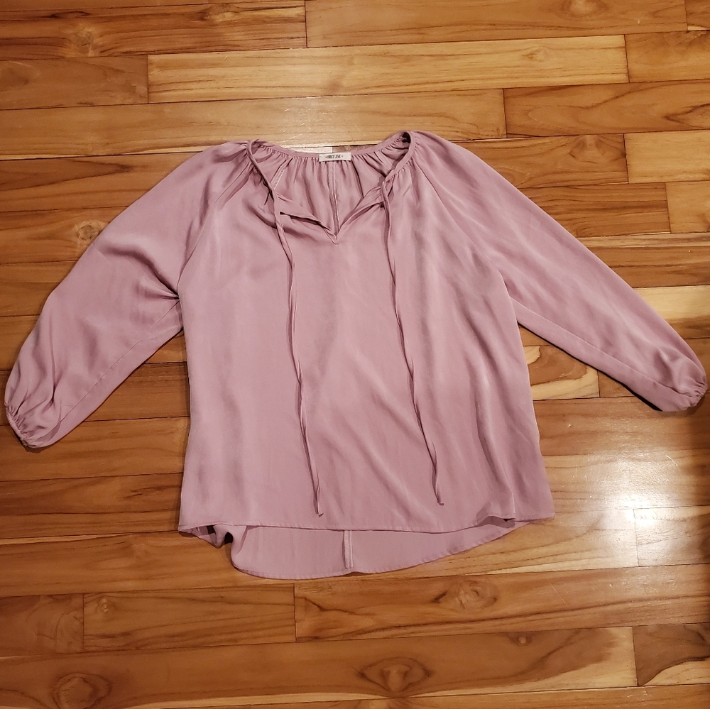 NWOT Pink blouse